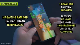 MURAH TAPI GAK MURAHAN! 6 HP GAMING 1 JUTAAN RAM 4GB Terbaik Di Tahun 2023