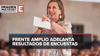 Xóchitl Gálvez será la candidata del Frente Amplio para el 2024