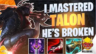 WILD RIFT | I Mastered Talon And He's BROKEN | Challenger Talon Gameplay | Guide & Build