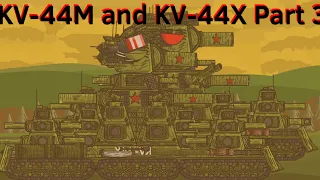 KV-44M and KV-44X Part 3 - Cartoons about tanks