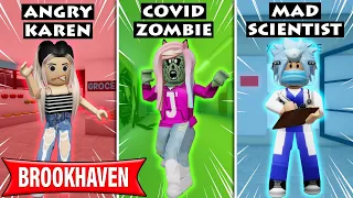 Angry Karen gave Janet COVID, and she turned into a Zombie! | Roblox: Brookhaven Roleplay