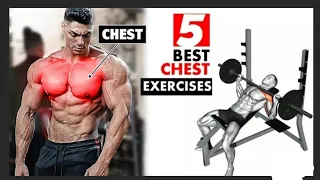Best 5 Chest Exercises for A Chest Like Arnold  Schwarzenegger |Chest workout (💪)