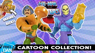 Some Major Differences with MOTU Cartoon Collection Skeletor and Man at Arms