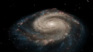 Virtual Flyby of the Whirlpool Galaxy