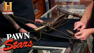 Pawn Stars: RARE ROYAL CROSSBOW CAN DO SCARY DAMAGE (Season 17) | History