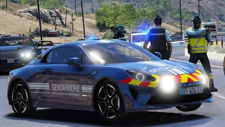 [GTA 5] LA GENDARMERIE PATROUILLE SUR L'AUTOROUTE | LSPDFR #995