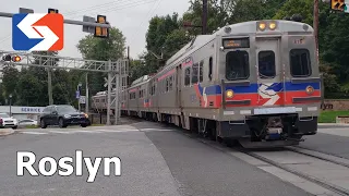 SEPTA Regional Rail: Railfanning at Roslyn!