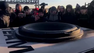 Самый большой сабвуфер в мире в ВАЗ 2102!  World's Biggest Subwoofer in VAZ 2102!