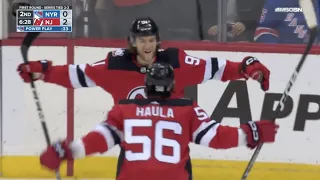 Erik Haula 3 points vs New York Rangers Game 5 4/27/2023