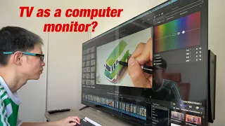 Can you use a TV as a computer monitor?