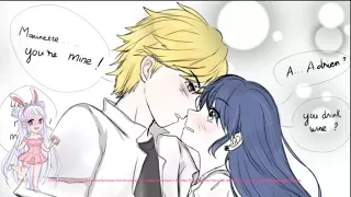 "Flushed Adrien" Miraculous Ladybug Comic Dub