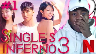 Unexpected Twists & Turns! Singles Inferno  (솔로지옥3) S3E1 Reaction 🤯🎬