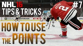 NHL 16: Tips & Tricks #7 - How To Use the Points