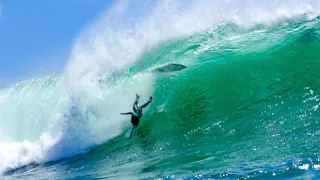 Massive Code Red Swell Hits California! (Gnarly Carnage)