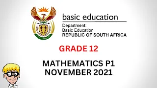 2021 Maths Paper 1 Grade 12