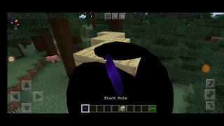 мод на чёрную дыру в Minecraft PE