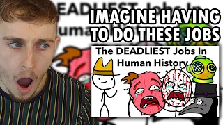 Reacting to The Most Dangerous Jobs in Human History
