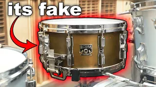 I Bought a Fake Tama Bell Brass Snare Drum