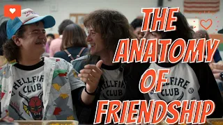 Eddie and Dustin |being Best Friends in Stranger Things season 4|