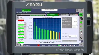 MT1040A – 400G Ethernet FEC Analysis Test
