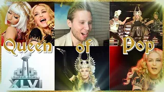 MADONNA 2012 SUPER BOWL XLVI HALFTIME SHOW PERFORMANCE REACTION + IMPRESSIONS