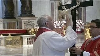 Célébrations du Vendredi saint, de Rome à Jérusalem