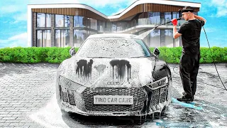 Cleaning a FILTHY Super Car