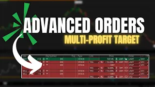 How to Set Multiple Profit Targets in ThinkorSwim | OCO Bracket Orders