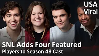 SNL Adds Four Featured Players to Season 48 Cast || SNL New Season