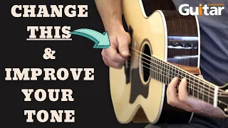 MAKE YOUR ACOUSTIC GUITAR SOUND BETTER | Acoustic Tech Tips Part 2 | Lesson