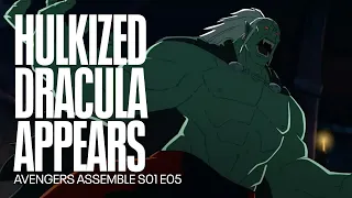 Hulkized Dracula and Vampire Hulk! | Avengers Assemble