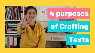 The 4 purposes of the Crafting Texts SAC