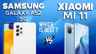 Samsung Galaxy A52 5G vs Xiaomi Mi 11