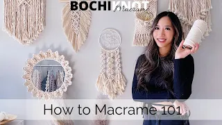 How to get started with macrame | EASY BEGINNER’S GUIDE