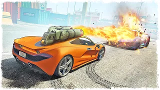 СЖЕГ ЖОПУ ДРУГА... МЯСО В GTA ONLINE!!!