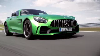 2018 Mercedes AMG GT R   Driving Scenes Track Full HD,1080p