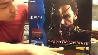 Unboxing PS4 Metal Gear Solid 5 Limited Edition