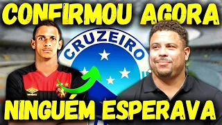 PLANTÃO URGENTE! RONALDO ACABOU DE CONFIRMAR! POR ESSA NINGUÉM ESPERAVA! |NOTICIAS DO CRUZEIRO HOJE