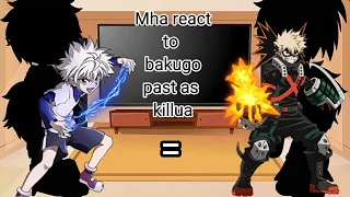 Mha react to bakugo katsuki past as killua zoldyck(Read Des)●Enjoy●