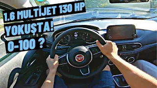 1.6 MULTİJET ! EN GÜÇLÜ EGEA İLE YOKUŞ DENEMESİ | FİAT EGEA 1.6 MULTİJET OTOMATİK POV SÜRÜŞ