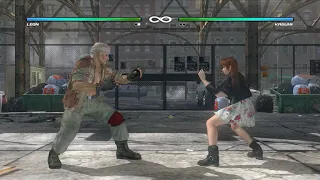 Dead or Alive 5: Leon vs Kasumi pt1