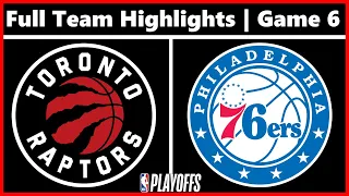 Toronto Raptors vs Philadelphia 76ers - Full Team Highlights | Game 6 | 2022 NBA Playoffs Round 1