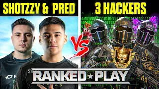 2 COD PROS VS 3 HACKERS (MW3 RANKED PLAY INSANE CHALLENGE)