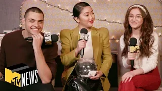 Lana Condor, Noah Centineo & Anna Cathcart on 'To All The Boys 2: P.S. I Still Love You' | MTV News