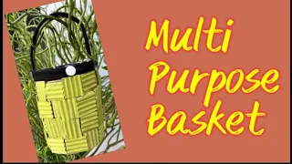 DIY Multi Purpose Basket | Best Out of Waste | How to make basket at home | AiimmyyArts&Craft