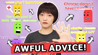 5 Chinese Learning Tips That Make you FAIL | DO THIS INSTEAD