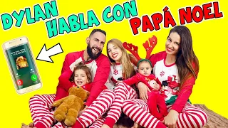 DYLAN REACCIONA A LA LLAMADA DE PAPÁ NOEL REAL LA REACCIÓN MÁS EMOTIVA / Familia Amiguindy