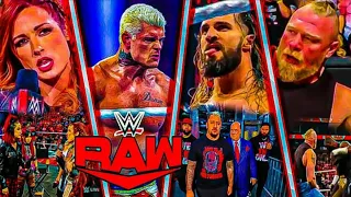 WWE Raw 27th March 2023 Full Highlights| HD| WWE Monday Night Raw Full Show 27/3/2023 In HD
