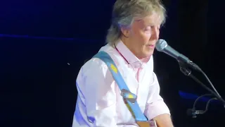 I’ve Just Seen a Face Closeup 14 Paul McCartney Freshen Up Tour 7/10/19 SAP Center San Jose