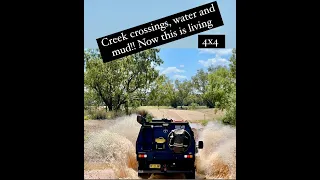 CREEK CROSSING, WATER & MUD, NOW THIS IS LIVING~STONEHENGE PART 2~TRAVELLING AUSTRALIA